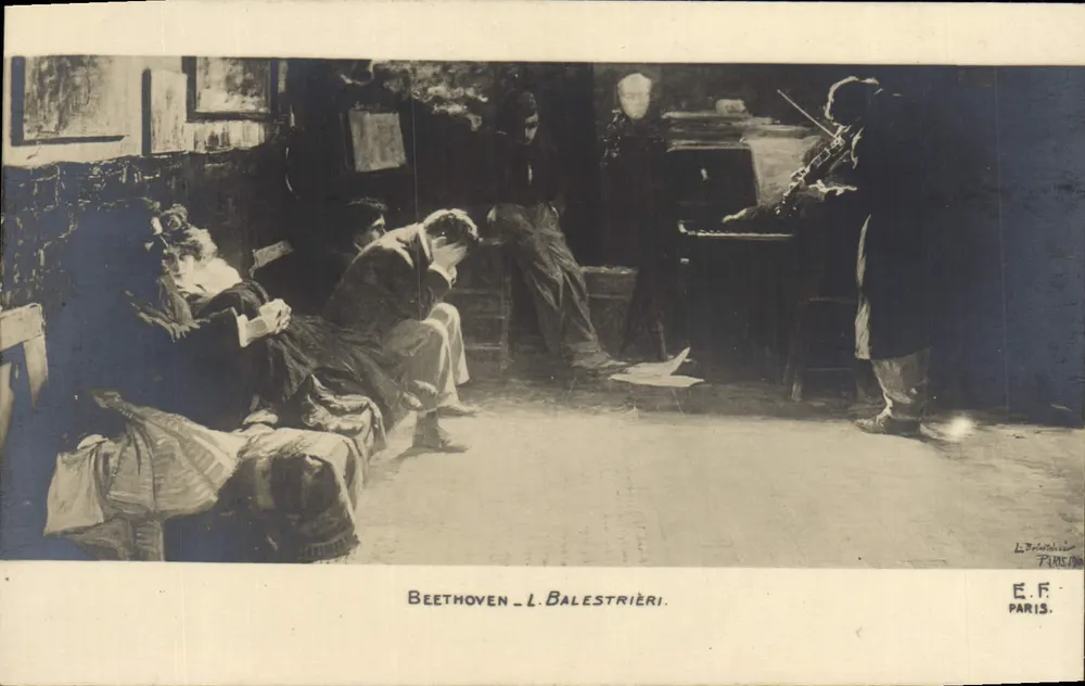 Beethoven — L. Balestriéri — E.F. Paris - Frente