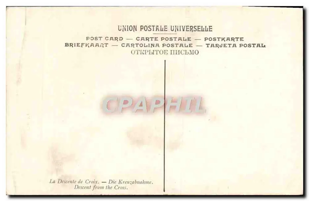 Cristóbal de Morales — El Descendimiento — Museo Provinciale di Siviglia - Verso