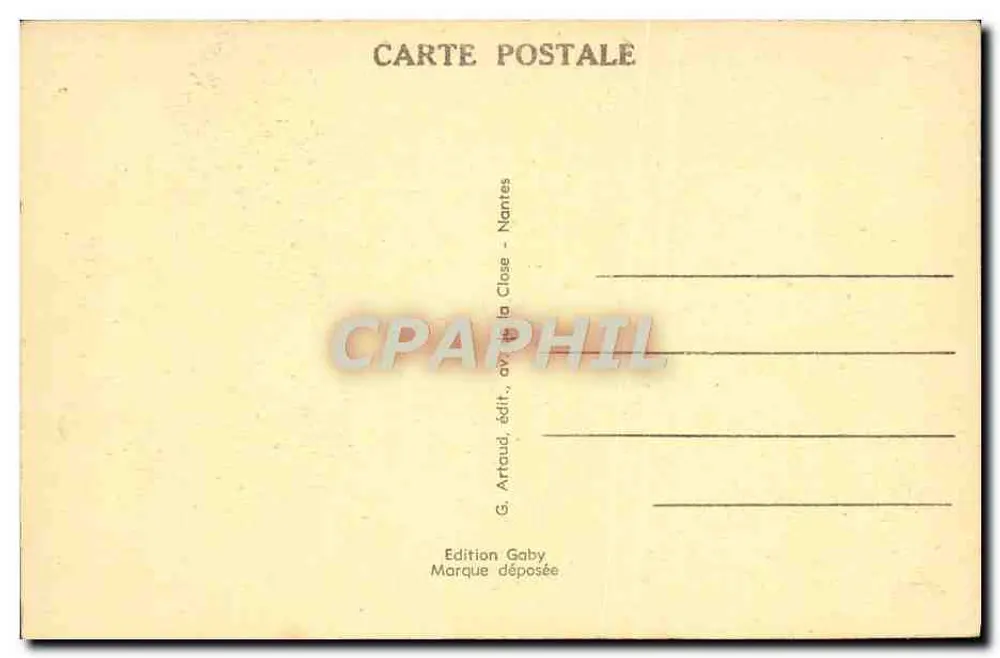 Quimperlé (Finistère) — Vista geral — Gaby - Verso