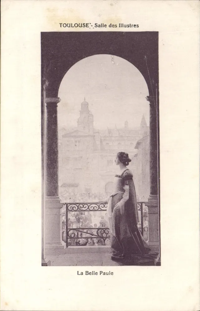 Toulouse - Saal der Ehrwürdigen — La Belle Paule - Vorderseite