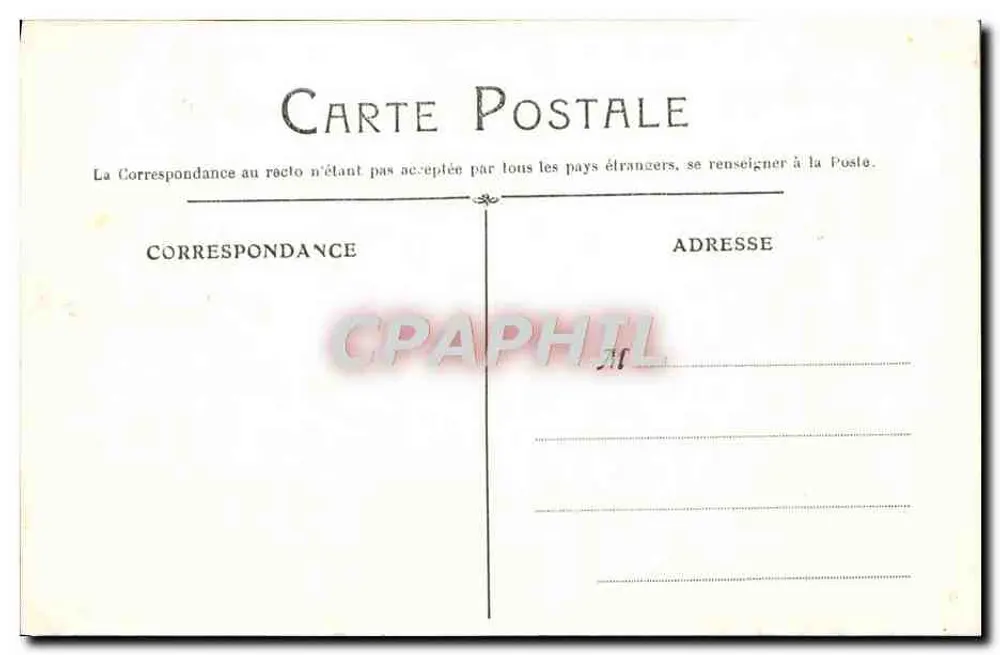 Toulouse - Saal der Ehrwürdigen — La Belle Paule - Rückseite
