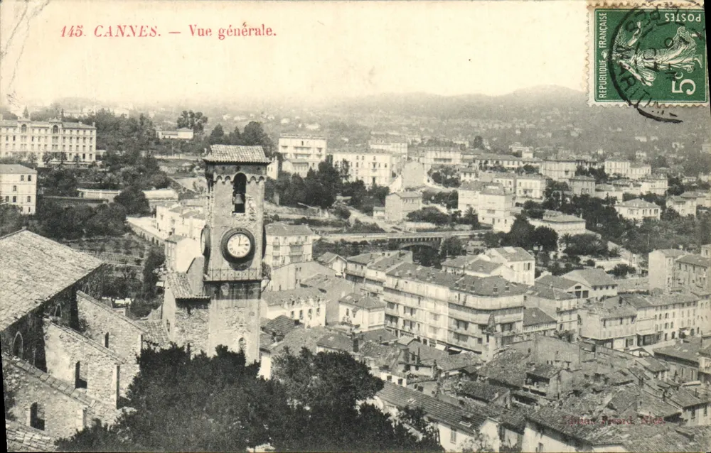 CANNES — Vue générale. Éditeur: Éditions Picard, Nice. N° 145. - Frente