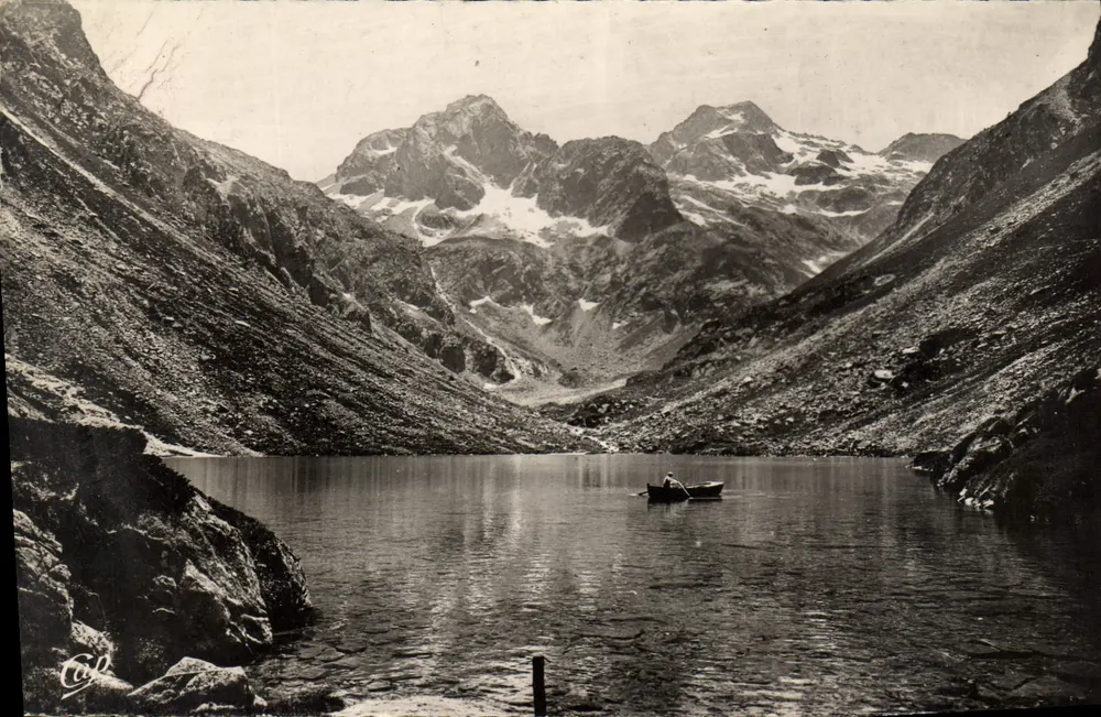 Lago d'Estom — Cauterets — Editor C. Col - Frente