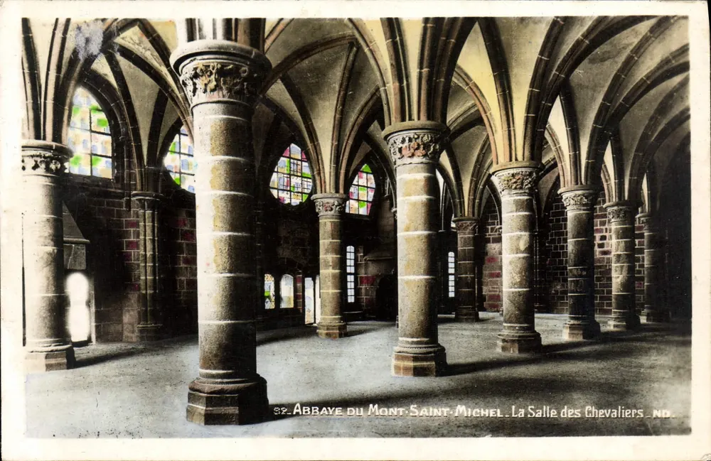 Abtei Mont-Saint-Michel — Saal der Ritter — ND - Vorderseite