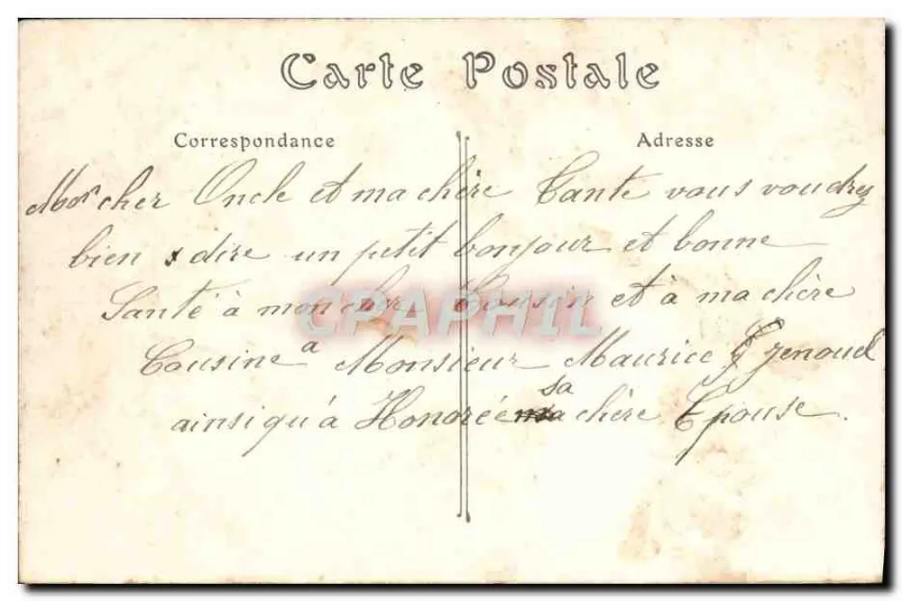 Chalons-sur-Marne — Die Place und das Rathaus — ND. Phot. - Rückseite