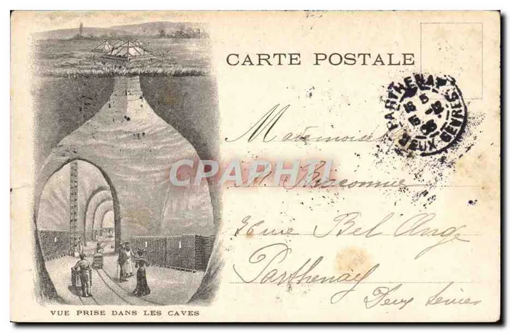 Reims — Arc de Triomphe — éditeur Léon Chandon, Reims - Verso