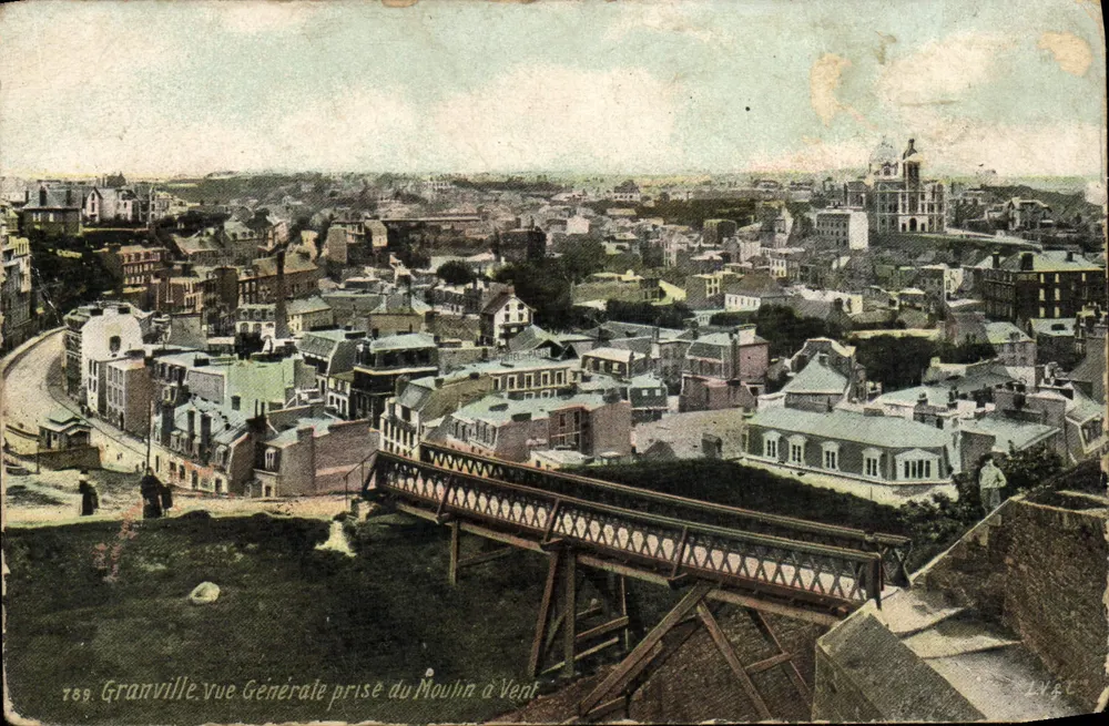 Granville — Vue Générale prise du Moulin à Vent — L.V.C. n° 789 - Vorderseite
