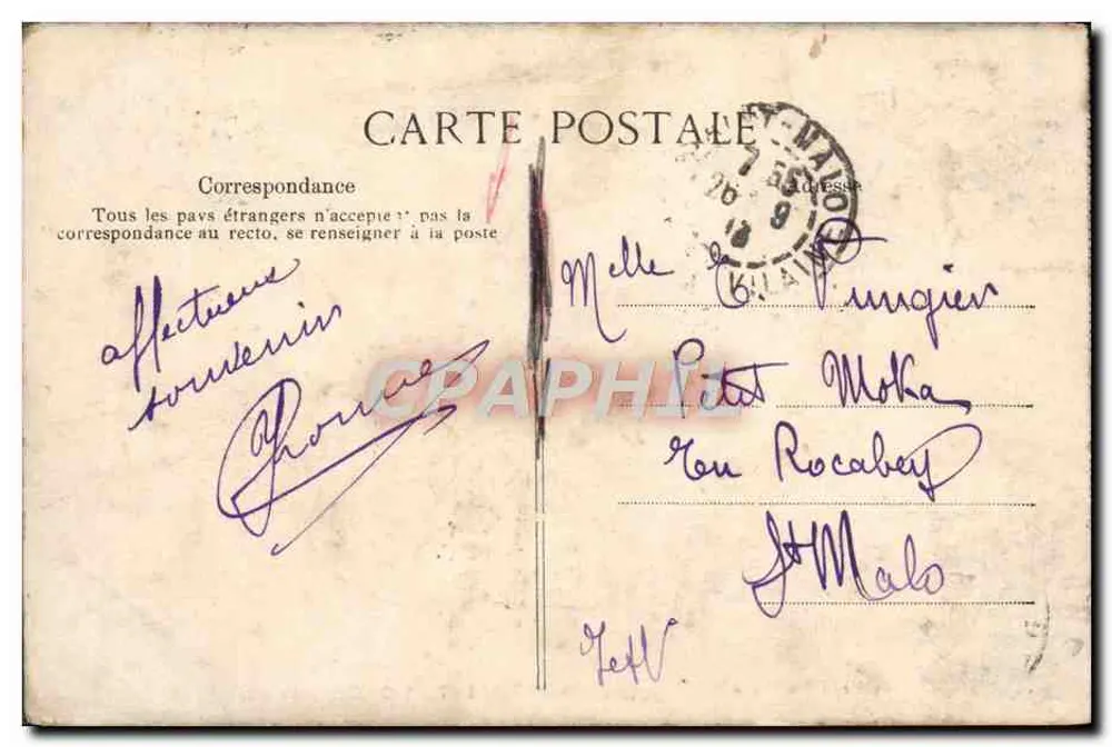 Monte-Santo-Michel — A Maravilha — Costa da Esmeralda — 1244 - Verso