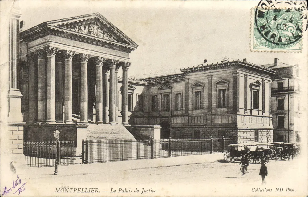Montpellier — Le Palais de Justice — Collections ND Phot. - Frente