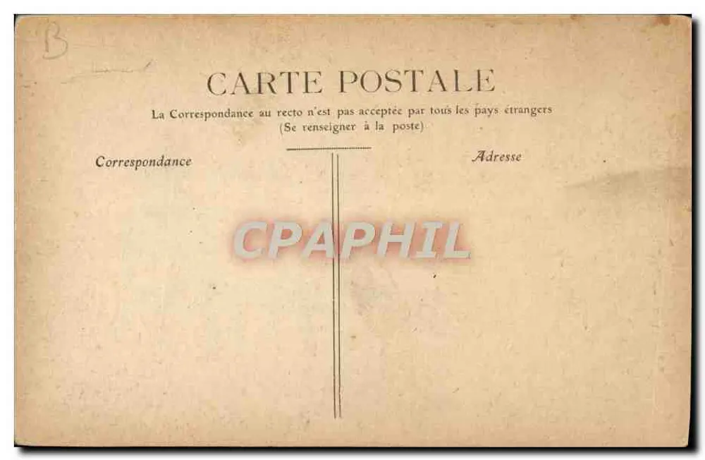 Moulin — Pavillon d'Anne de Beaujen — W. Estrade, n° 18 - Verso