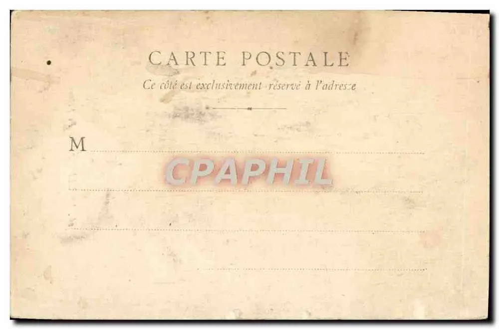 Moulin - A Prefeitura — B. F. Chalon-Saône, n°26 - Verso