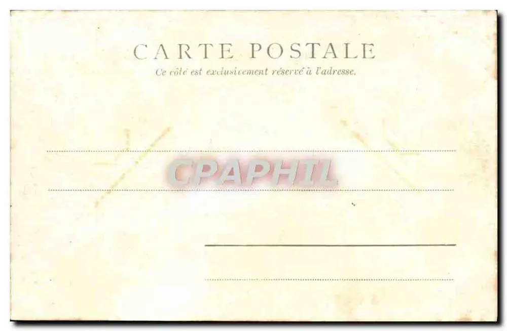 Moulin, o — Praça d'Allier — F. Desveaux, editor, Moulin (Allier) n° 62153 - Verso