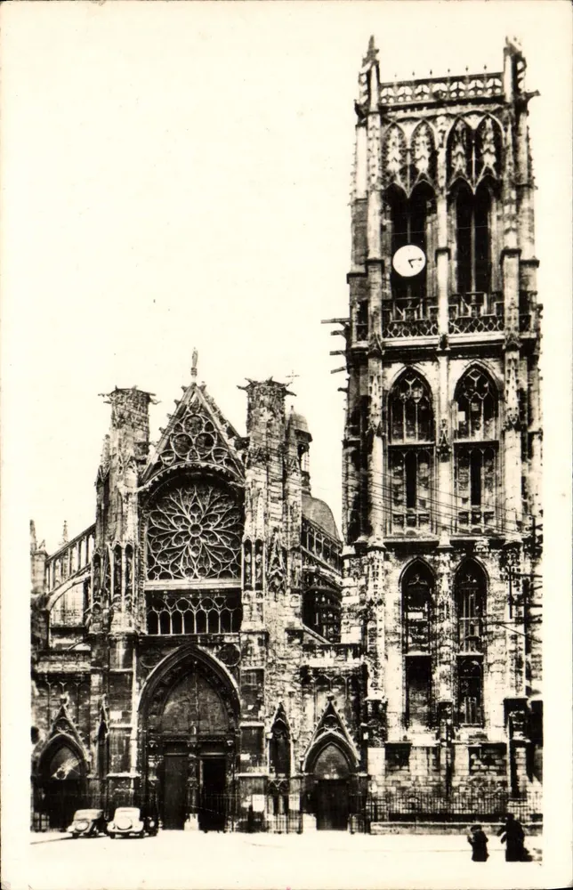 Kościół św. Jakuba — Dieppe (S.-Inf.) — Wydawnictwo Jean Caby, 25, rue du Château - Awers