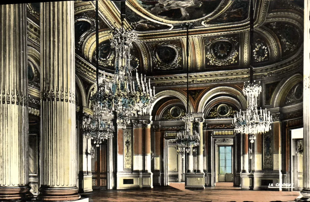 Das Große Theater von Bordeaux — Der Foyer — Verlag « La Cigogne » - Vorderseite