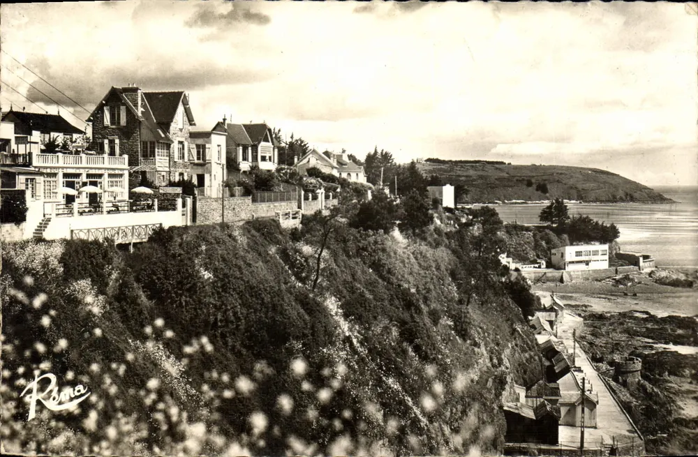 L'Anse aux Mènes — Vista da costa — Éd. d'Art RE-MA, Té. R. du G. de Tourne, Oyge - Frente
