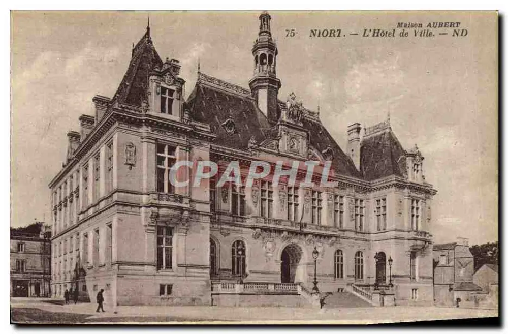 니오르 — 시청 — Maison Aubert - 앞면