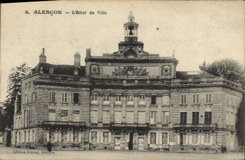 Alençon — Il Municipio — Edizione Jeanne, Alençon - Recto