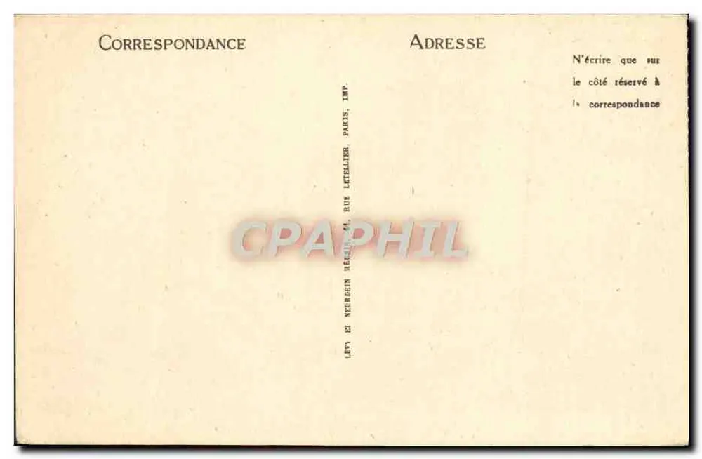 Valence — O Hotel de Ville — LL - Verso