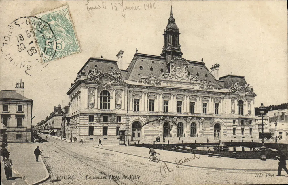 Tours — Das neue Rathaus — ND Phot - Vorderseite