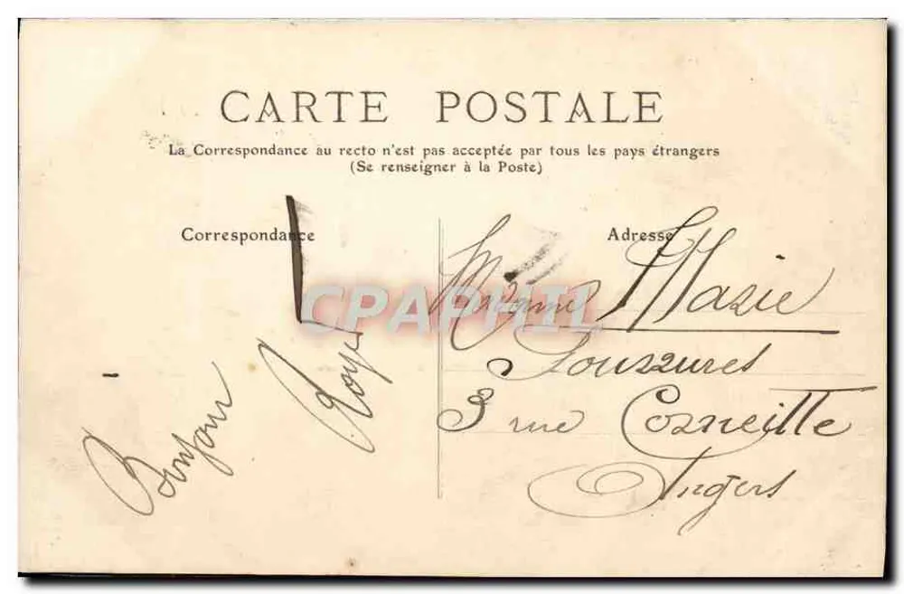 Tours — O Velho Hotel de Ville — Editor não identificado, n° 56 - Verso