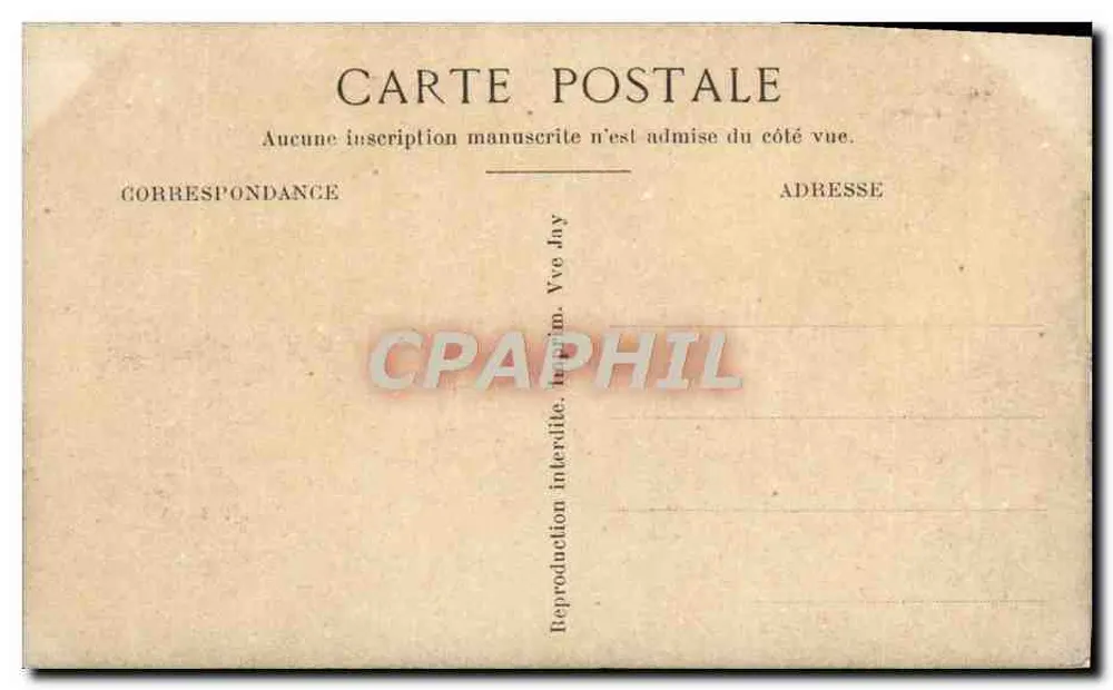 Blutige Herberge von Peyrebeille (Ardèche) — Aussicht von der Straße zum Puy — unbekannter Verleger, Seriennummer nicht sichtbar - Rückseite