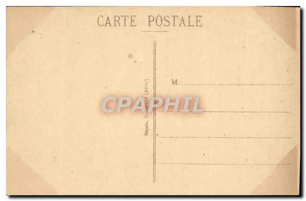 Roanne - Place de l'Hôtel-de-Ville — Rathaus und Theater — Idéal, n° 1687 - Rückseite