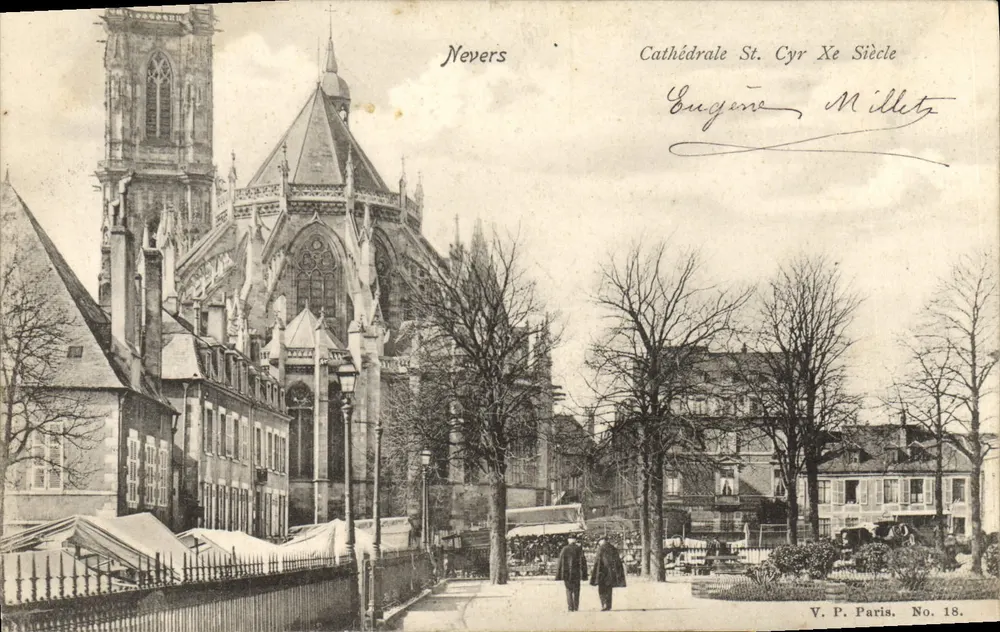 Neyvers — Catedral de São Cirilo Século X — V.P. Paris, No. 18 - Frente