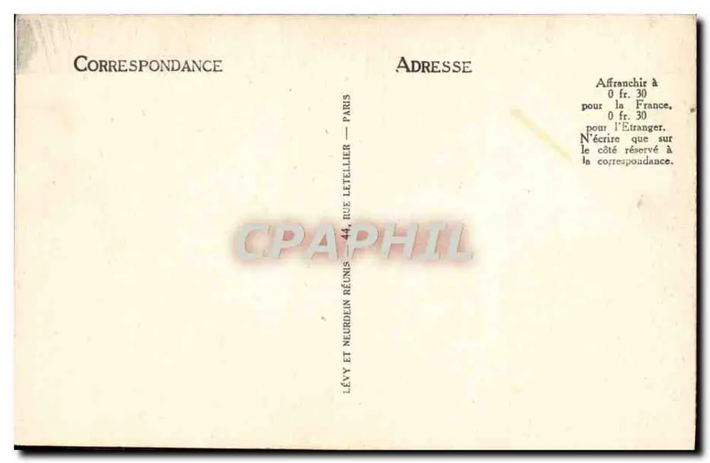 Paris - A Santa Capela - The 'Sainte Chapelle' - NL - Verso