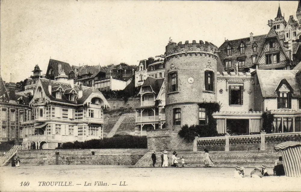 Trouville — As Villas — LL. — n°140 - Frente