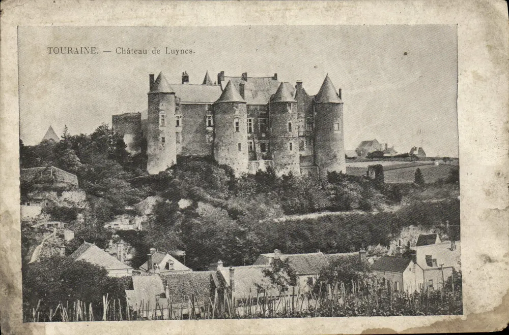 TOURAINE — Château de Luynes — Édition spéciale du CHOCOLAT POULAIN - Frente