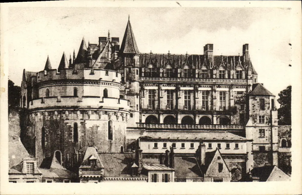 Amboise — Das Schloss (hist. mon.) — C.P. des Arts Photographiques, Paris - Vorderseite