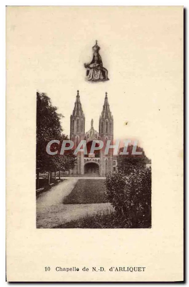Capela de N.-D. d'Arliquet — editor do Soutanaire, n°10 - Frente