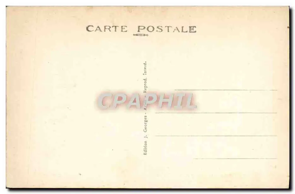 Arles - Teatro Antigo — começado sob o século de Augusto, terminado no IIIº século — Édition J. Georges, Arles - Verso