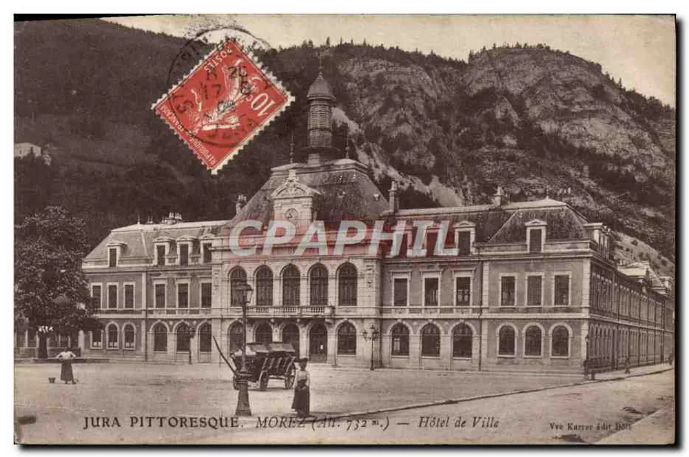 Morez (Höhe 732 m.) — Rathaus - Vorderseite