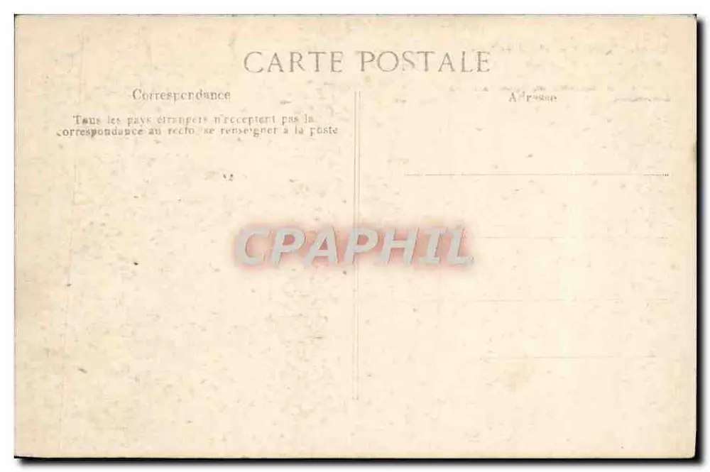 Reims — Hotel de Ville — editor não identificado, n° de série 96 - Verso