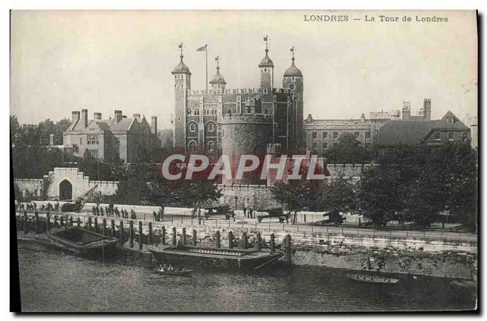 Londres — Torre de Londres — Editor não identificado - Frente
