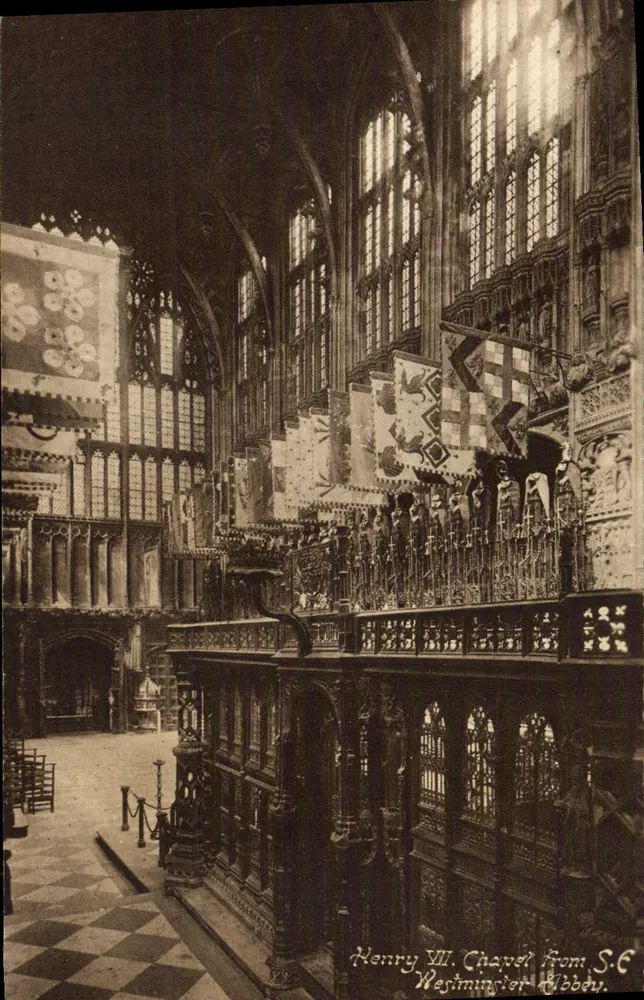 Kapelle Henry III — Innenansicht — Westminster Abbey - Vorderseite