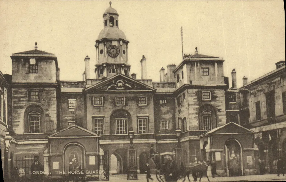 LONDON — THE HORSE GUARDS — Tuck & Sons - Vorderseite