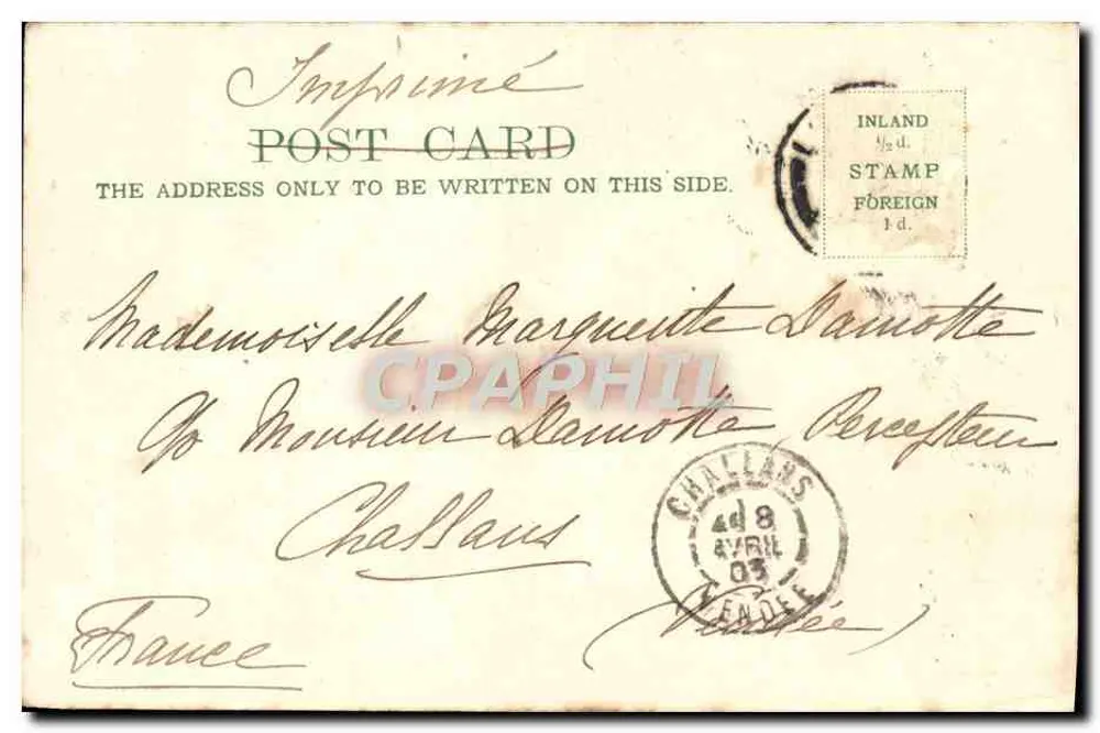 Westminster Abbey, Großer Eingang — Stengel & Co. Dresden-Berlin, Nr. 4314 - Rückseite
