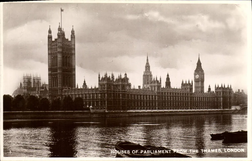Houses of Parliament from the Thames, London — Excel Series — n°1 - Vorderseite