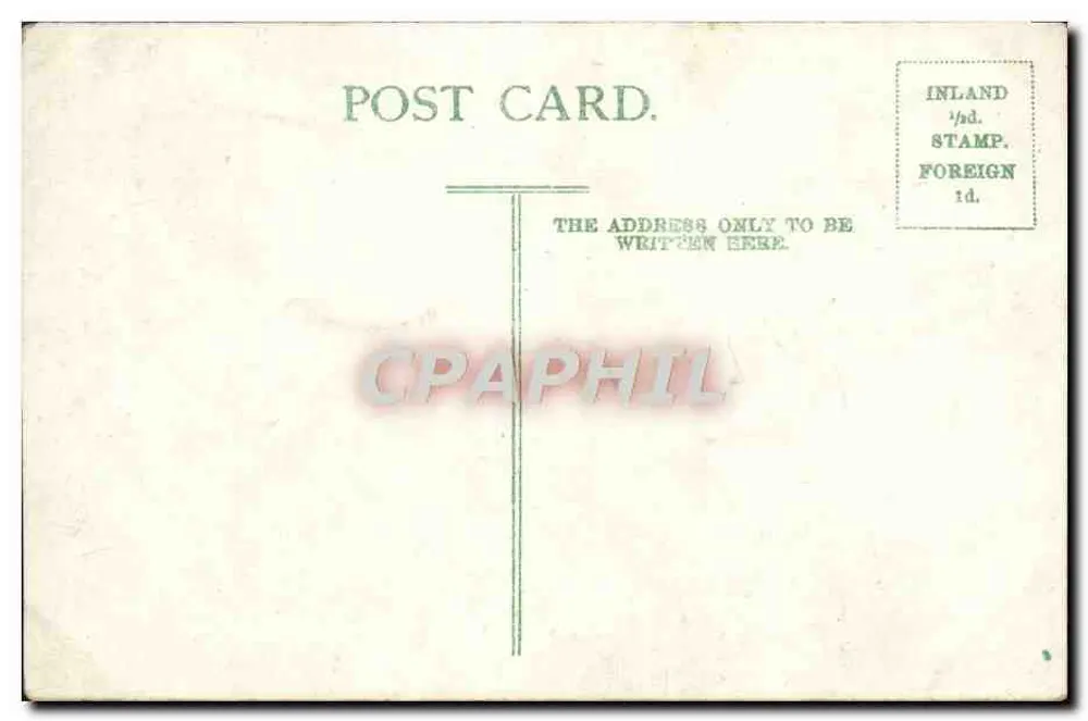 Empire Theatre, Leicester Square — widok wejścia i ulicy — wydawca nieznany - Rewers