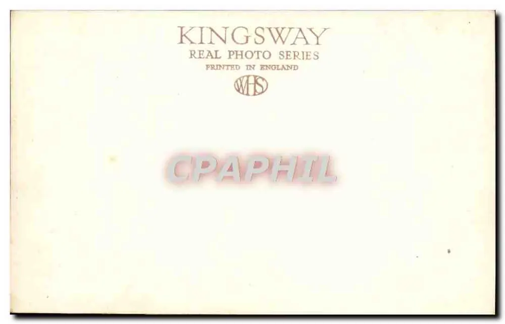 Australia House, Londres, W.C.2 — editor Kingsway Real Photo Series, n° S 15626 - Verso