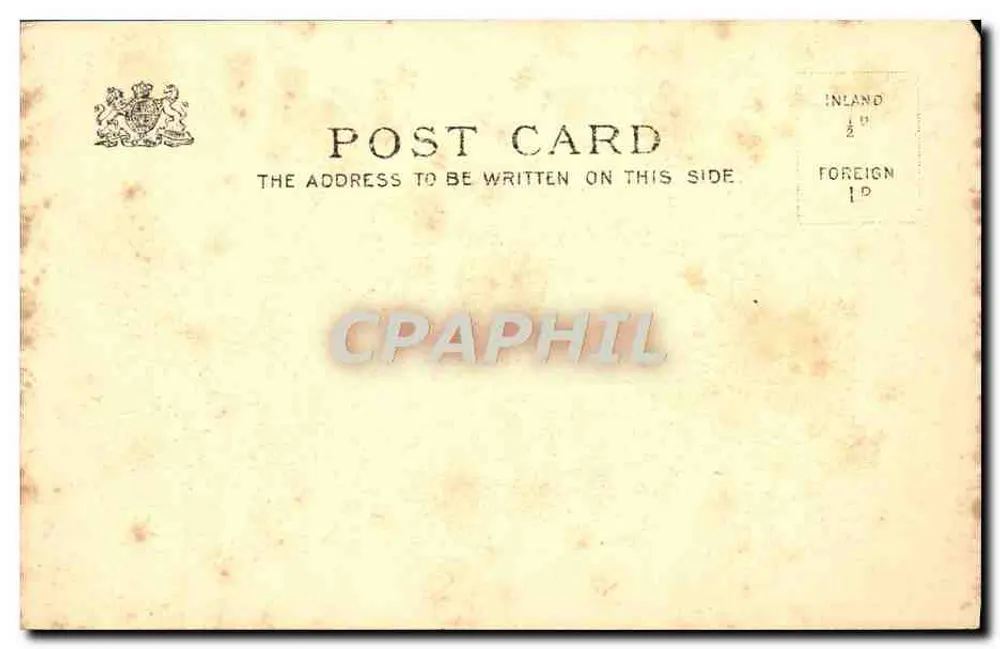 Le déclin de la journée — scène pastorale — Raphael Tuck & Sons, n° 2684 - Verso