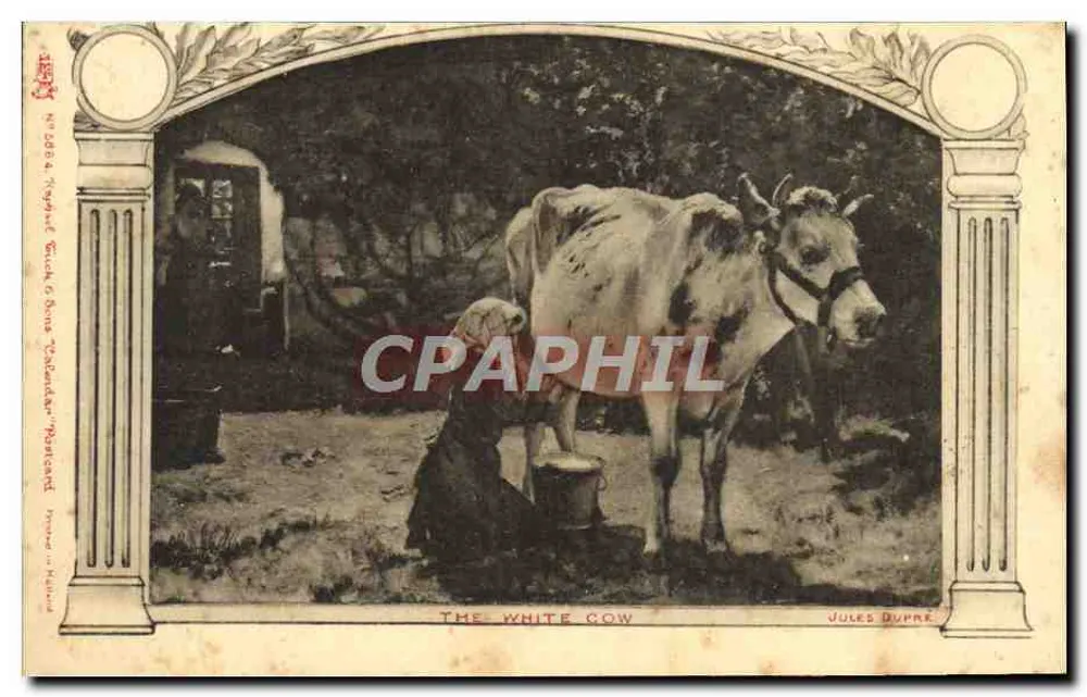 A Vaca Branca — Jules Dupré — Editor: Jules Dupré, N° 20064 - Frente