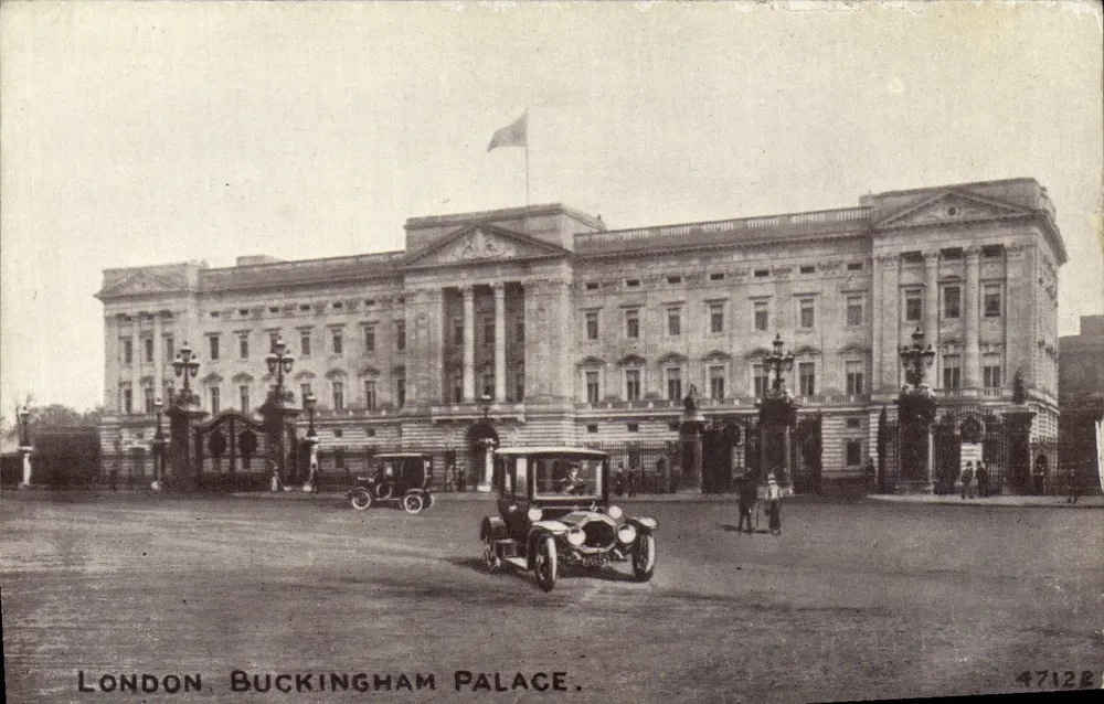 Londra. Palazzo di Buckingham — vista storica — serie esclusiva Spicatone, n° 47128 - Recto