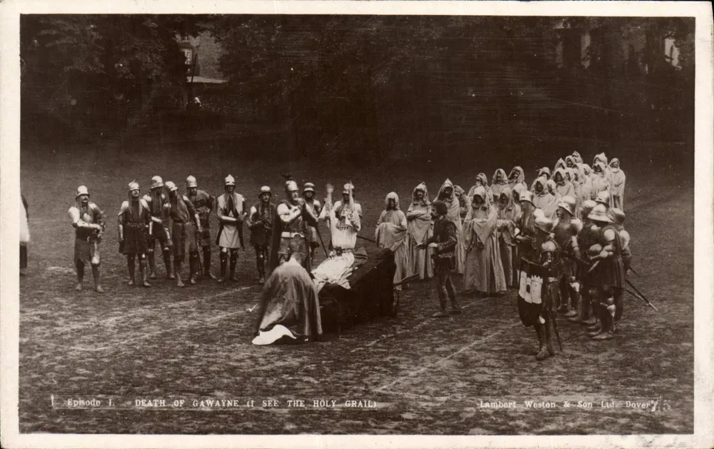 Gauvains Schatz (Ich sehe das Heilige Grab) — Theater-Szene — Lambert Weston & Son Ltd, Dover - Vorderseite