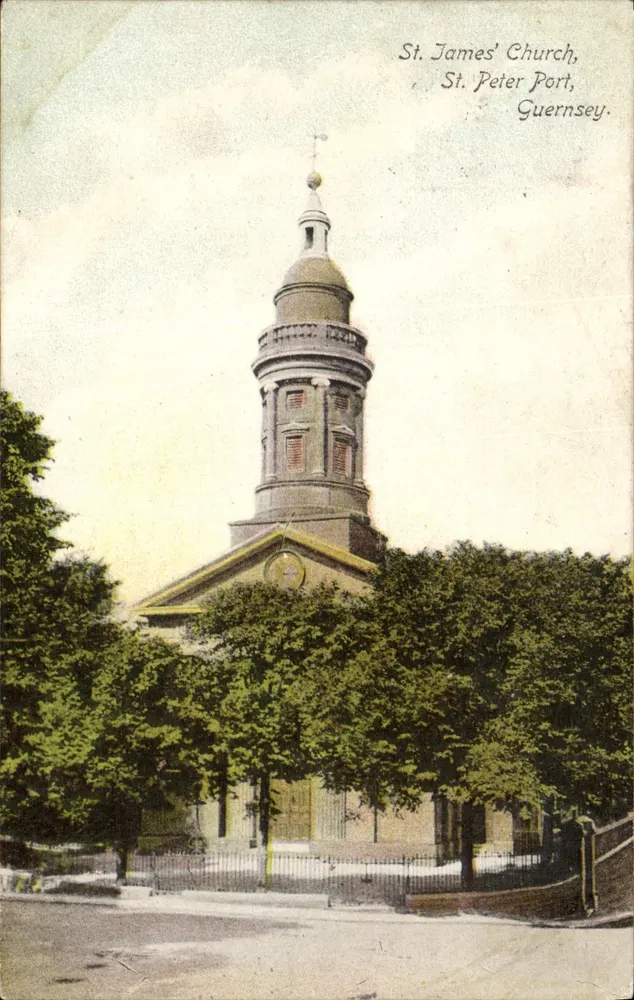 St James' Kirche, St Peter Port, Guernsey — Die Woodbury-Serie, Nr. 2549 - Vorderseite