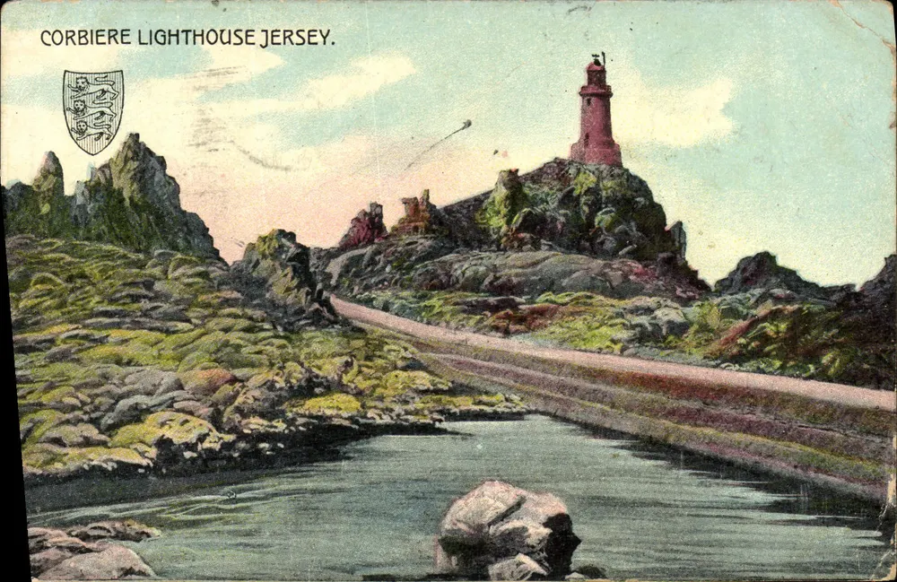 Phare de Corbière — Jersey — éditeur inconnu, sans numéro de série visible - Frente