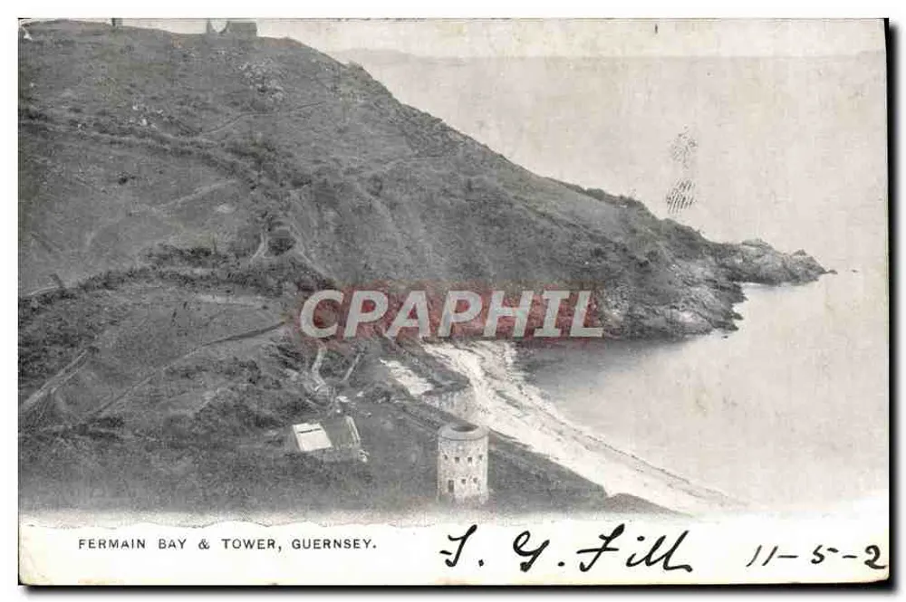 Fermain Bay & Tower, Guernsey — J. Y. Fill, n° 11-5-2 - Voorkant