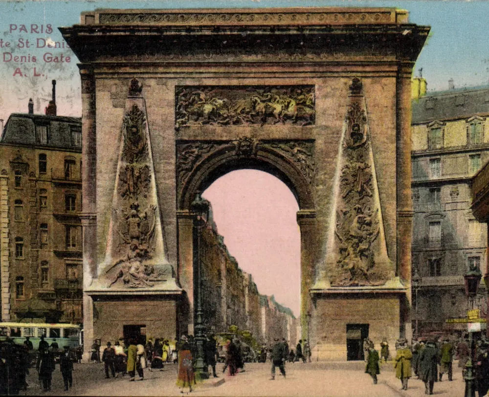 Porta Saint-Denis — Paris — A.L. - Frente